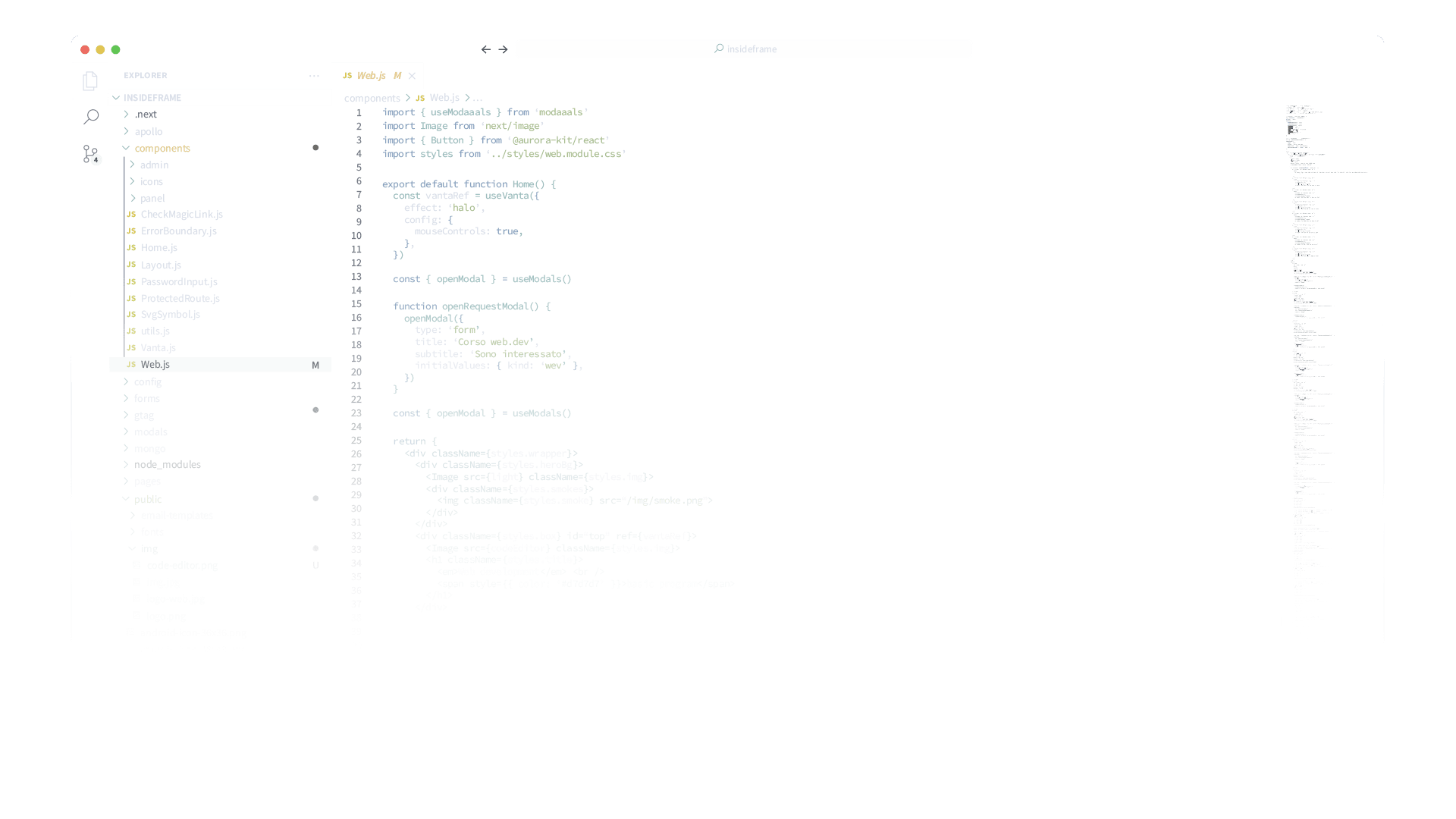 code editor